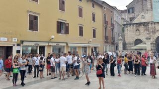 Navijači pokušali organizirati prosvjed protiv nasilja nad ženama