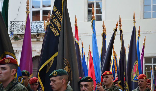 Mimohod povodom 22. obljetnice vojno-redarstvene akcije Maslenica, foto: Iva Perinčić