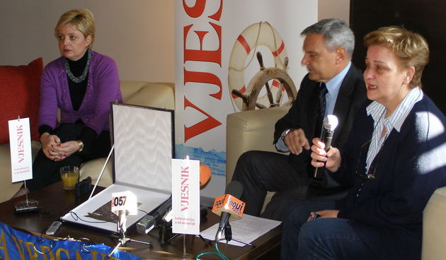 Plava vrpca Vijesnika (foto Nikola Turcinov)