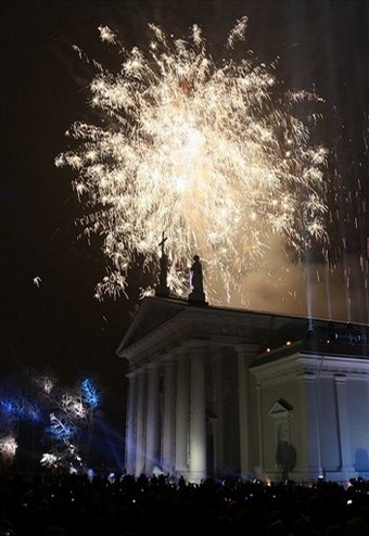 Doček Nove 2009. godine u New Yorku