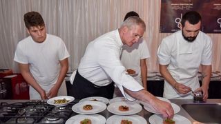 Svečano otvoren 11. biogradski Gastro stol. Photo. Dino Stanin/PIXSELL Svečano otvoren 11. biogradski Gastro stol. Photo. Dino Stanin/PIXSELL