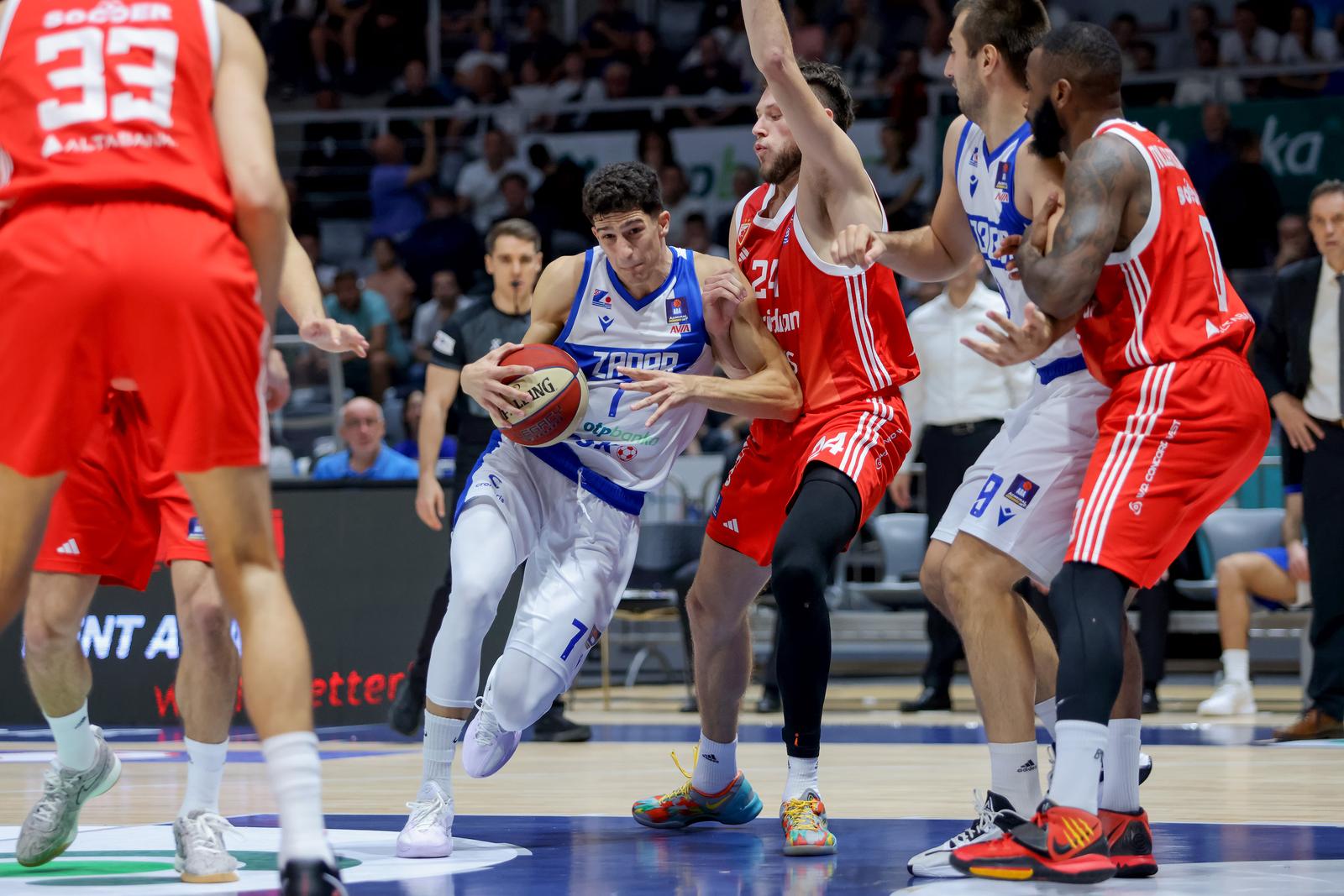 AdmiralBet ABA liga, 6. kolo: KK Zadar – KK Crvena Zvezda