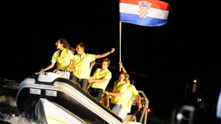 Otvaranje EP u jedrenju klase 420 i 470, Zadar 8.8.2008.