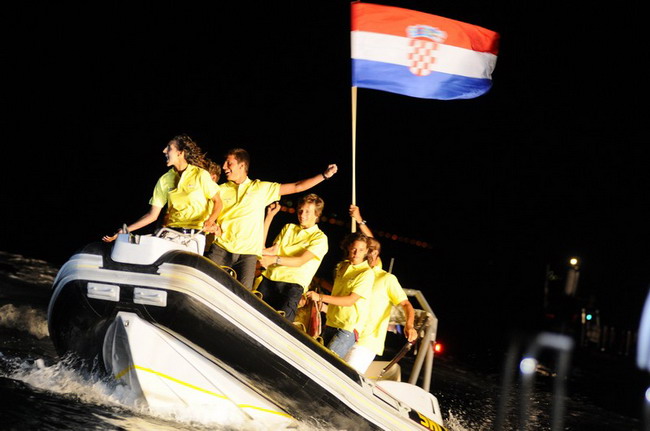 Otvaranje EP u jedrenju klase 420 i 470, Zadar 8.8.2008.