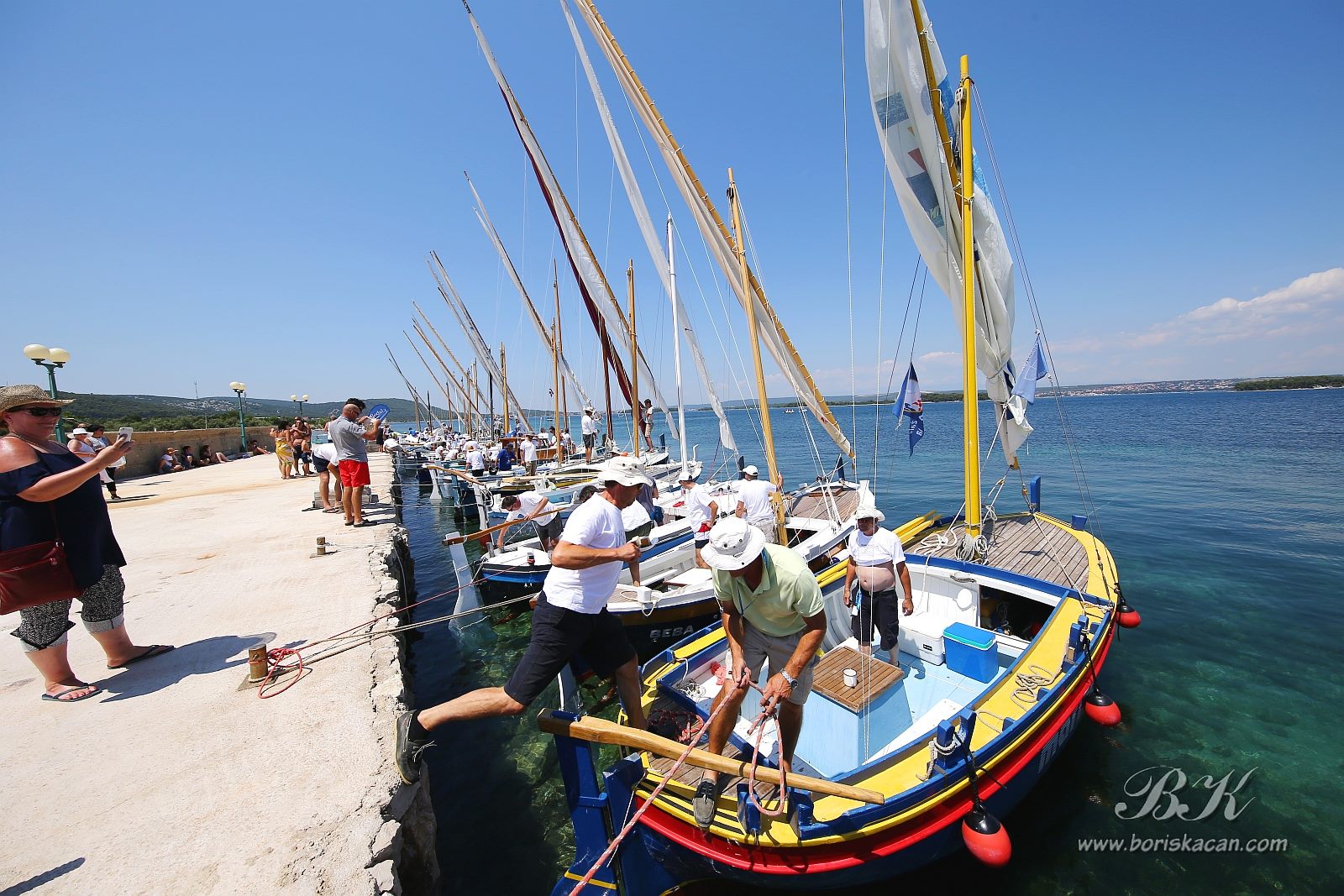 Ugrinić: 5. regata “Đir po konalu”. Foto: Boris Kačan