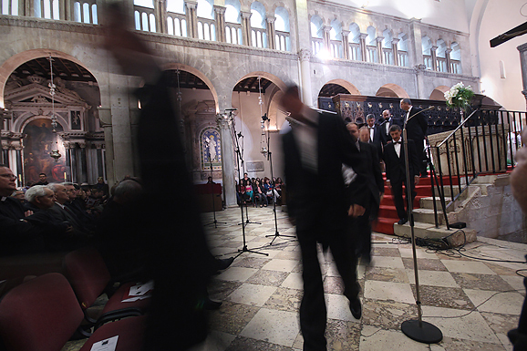 Otvorenje Međunarodnog natjecanja pjevačkih zborova (foto:Saša Čuka) Otvorenje Međunarodnog natjecanja pjevačkih zborova (foto:Saša Čuka)