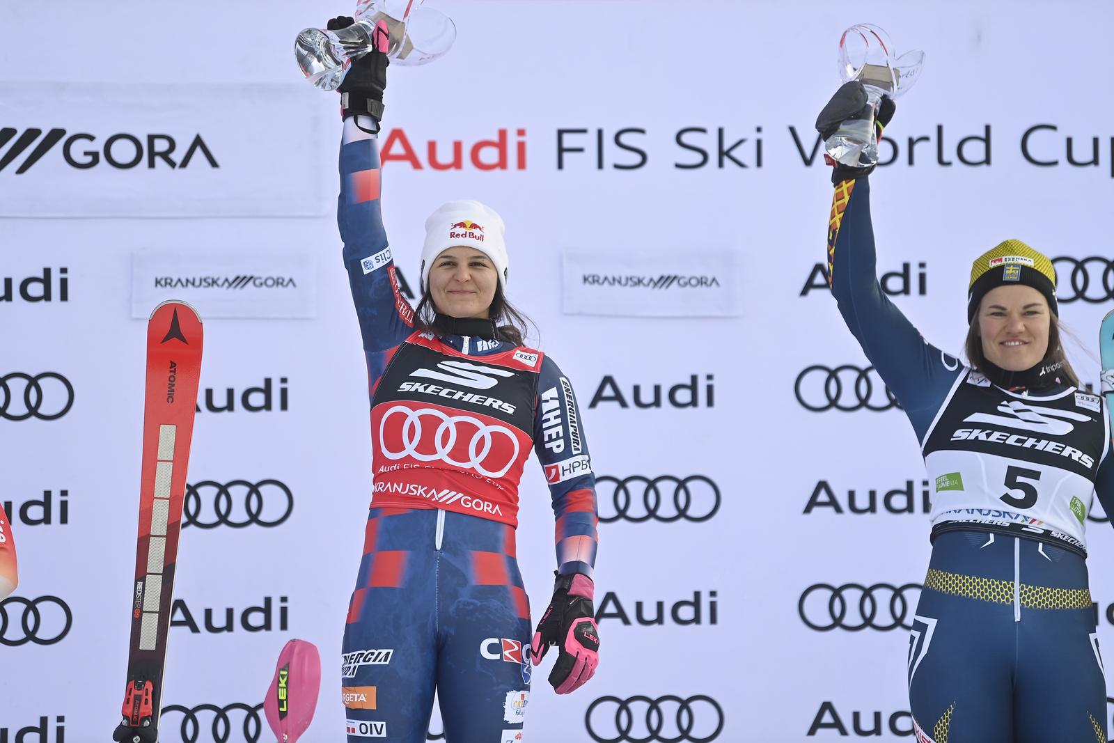 Zrinka Ljutić pobjedica je slaloma u Kranjskoj Gori Zrinka Ljutić pobjedica je slaloma u Kranjskoj Gori