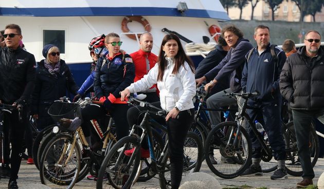 Božićna biciklijada Zadar-Vir 2017