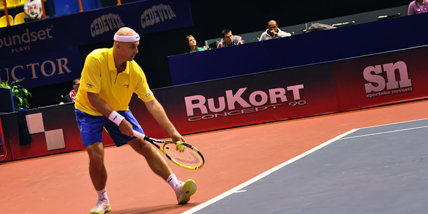 ATP Zagreb: Ljubičić – Beck 2-1, Foto: Andro Marčev ATP Zagreb: Ljubičić – Beck 2-1, Foto: Andro Marčev