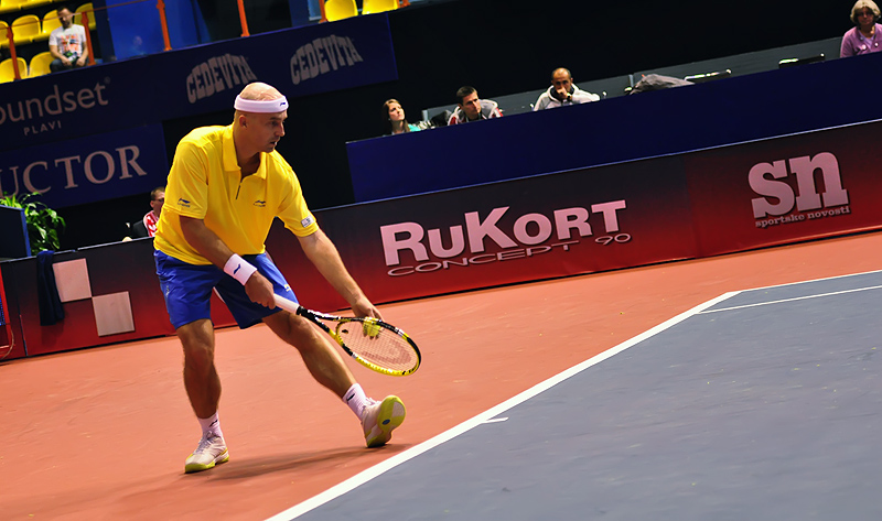 ATP Zagreb: Ljubičić – Beck 2-1, Foto: Andro Marčev ATP Zagreb: Ljubičić – Beck 2-1, Foto: Andro Marčev