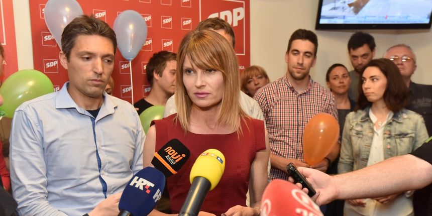 Erol Gaši i Sabina Glasovac, SDP Zadar Erol Gaši i Sabina Glasovac, SDP Zadar