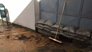 Velika šteta od poplave u OŠ Valantin Klarin u Preku Velika šteta od poplave u OŠ Valantin Klarin u Preku