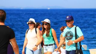 Đir po zadarskoj rivi 25. kolovoza 2016.