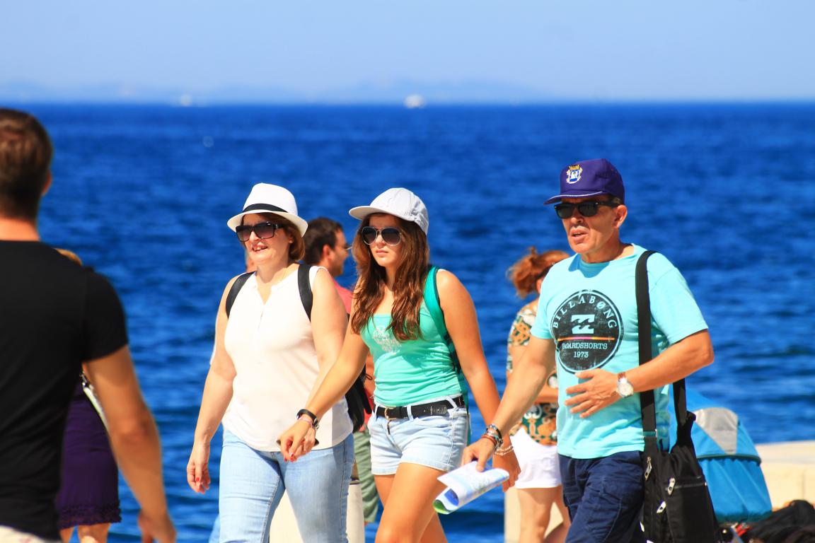 Đir po zadarskoj rivi 25. kolovoza 2016.