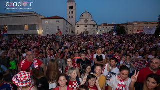 Veličanstven doček četvorice zadarskih Vatrenih