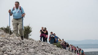 Drugi Planinarski pohod “Hajdemo do Vrane” 2. travnja 2016. Foto: Vinko Pešić