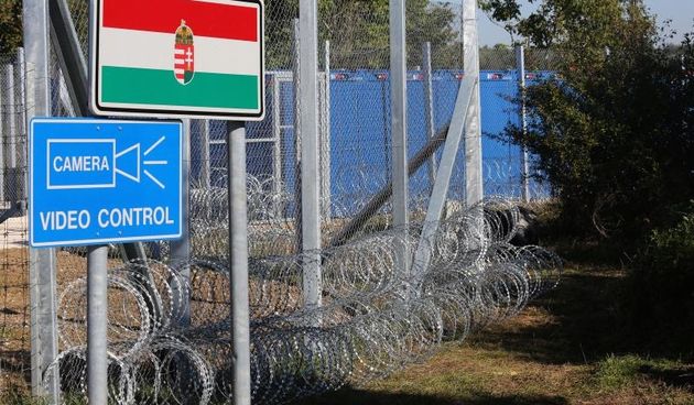 Žičana ograda na mađarskoj granici, Photo: Marko Mrkonjic/PIXSELL