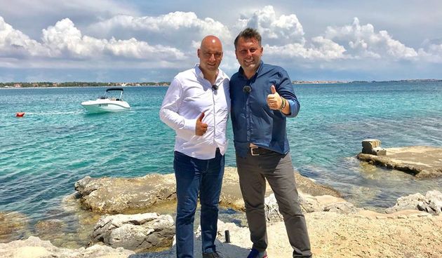 Davor Jurkotić snimao emisiju na Viru