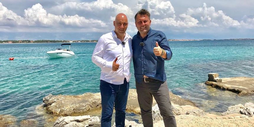 Davor Jurkotić snimao emisiju na Viru Davor Jurkotić snimao emisiju na Viru