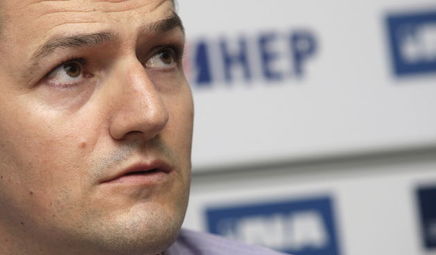 Zagreb, 261109. Hrvatski kosarkaski savez. Tiskovna konferencija novog izbornika kosarkaske reprezentacije Josipa Joke Vrankovica. Na slici:  Josip Vrankovic izbornik Hrvatske kosarkaske reprezentacije. Foto: Nenad Dugi / CROPIX