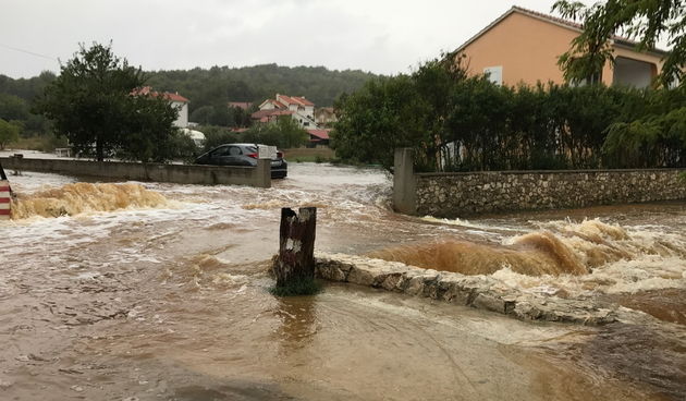 Poplava na Pašmanu 11. rujna 2017.