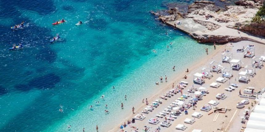 Dubrovnik – Panoramski pogled na ljepote grada, mora i plaža. Photo: Grgo Jelavić/PIXSELL