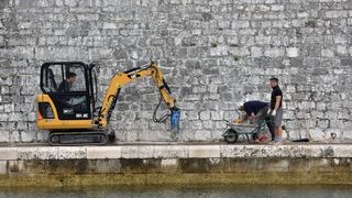 U Foši se postavlja nova LED javna rasvjeta. Foto: Dino Stanin/PIXSELL