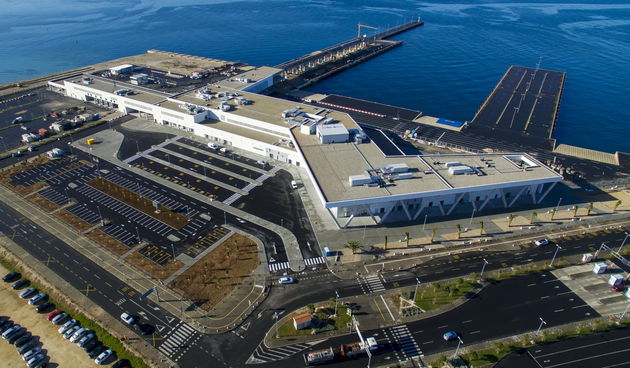 Nova luka Gaženica- putnički terminal i parkiralište