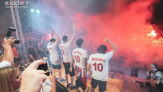 Zadar priredio nezaboravan doček svojim Vatrenim herojima