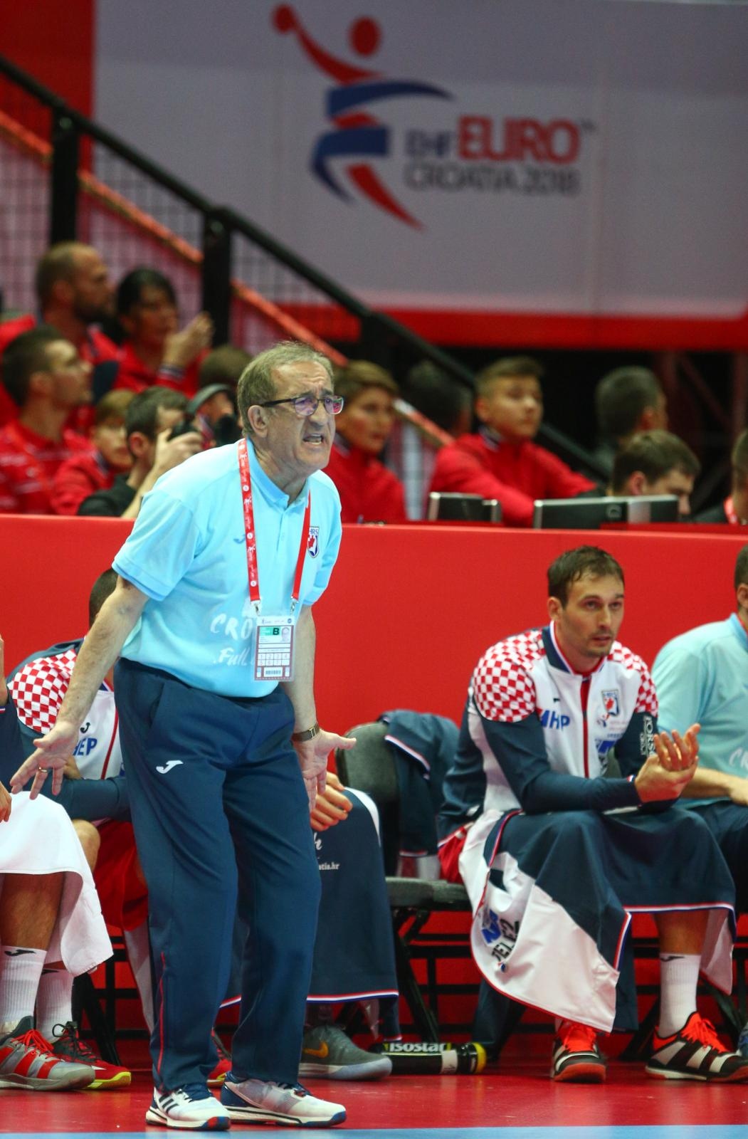 Spaladium Arena, Split – Europsko rukometno prvenstvo, skupina A, 1. kolo, Hrvatska – Srbija. Spaladium Arena, Split – Europsko rukometno prvenstvo, skupina A, 1. kolo, Hrvatska – Srbija.