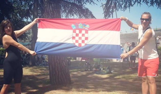 Lucija Mijolović i Lucija Štrmelj u Firenci