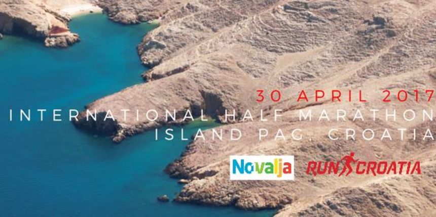 2. međunarodni polumaraton od Luna do Novalje duljine 21 km
