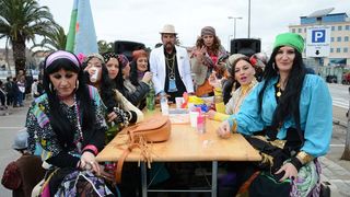 Stanarske maškare u karnevalskoj povorci, foto Iva Perinčić