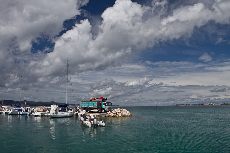 Vježba spašavanja u uvali Jaz, foto: Leo Banić