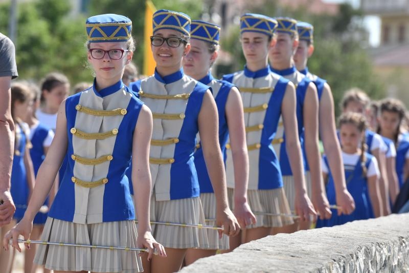 Odrzana je drzavna smotra mazoretkinja u organizaciji Hrvatskog mazoret saveza. Photo: Dino Stanin/PIXSELL Odrzana je drzavna smotra mazoretkinja u organizaciji Hrvatskog mazoret saveza. Photo: Dino Stanin/PIXSELL