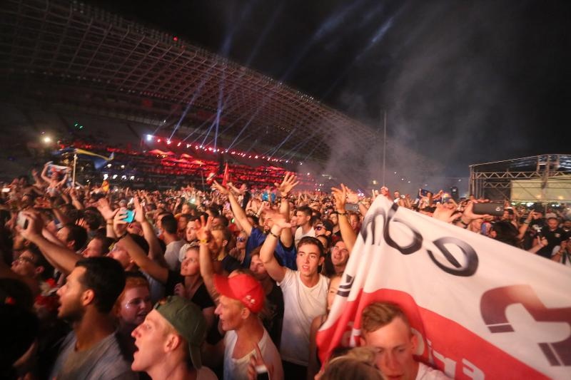 Treci dan Ultra Europe festivala. DJ Hardwell, garrix, guetta. Photo: Borna Filic/PIXSELL Treci dan Ultra Europe festivala. DJ Hardwell, garrix, guetta. Photo: Borna Filic/PIXSELL