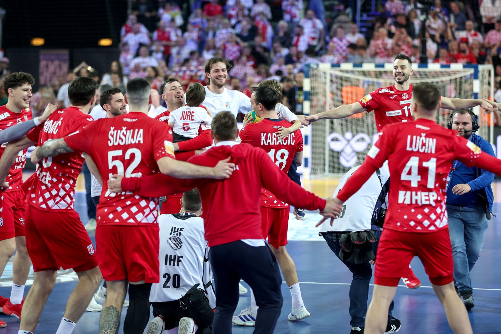 Hrvatski rukometaši slave prolazak u finale Svjetskog prvenstva