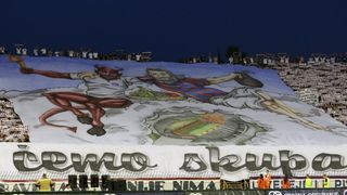 Stadion Poljud, Split – Uzvratna utakmica doigravanja za Europsku ligu, HNK Hajduk – FC Slovan Liberec 0-1. Photo: PIXSELL