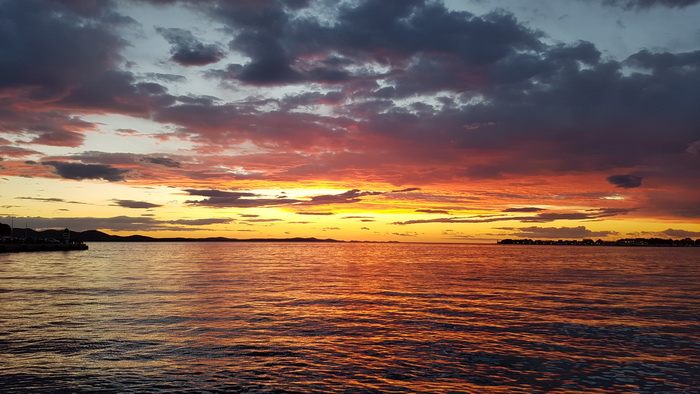 Spektakularan zalazak sunca 22. kolovoza 2016. Foto:Mladen Malik Spektakularan zalazak sunca 22. kolovoza 2016. Foto:Mladen Malik