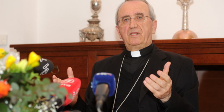 Zadarski nadbiskup Zelimir Puljic, Foto: Luka Gerlanc / CROPIX