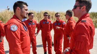 Akrobatska skupina “Red Arrows” Royal Air Forcea u posjeti Zračnoj bazi u Zemuniku Akrobatska skupina “Red Arrows” Royal Air Forcea u posjeti Zračnoj bazi u Zemuniku