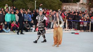 HGD Sv. Cecilija izvelo korčulanski viteški ples “Moreška” na Pozdravu suncu