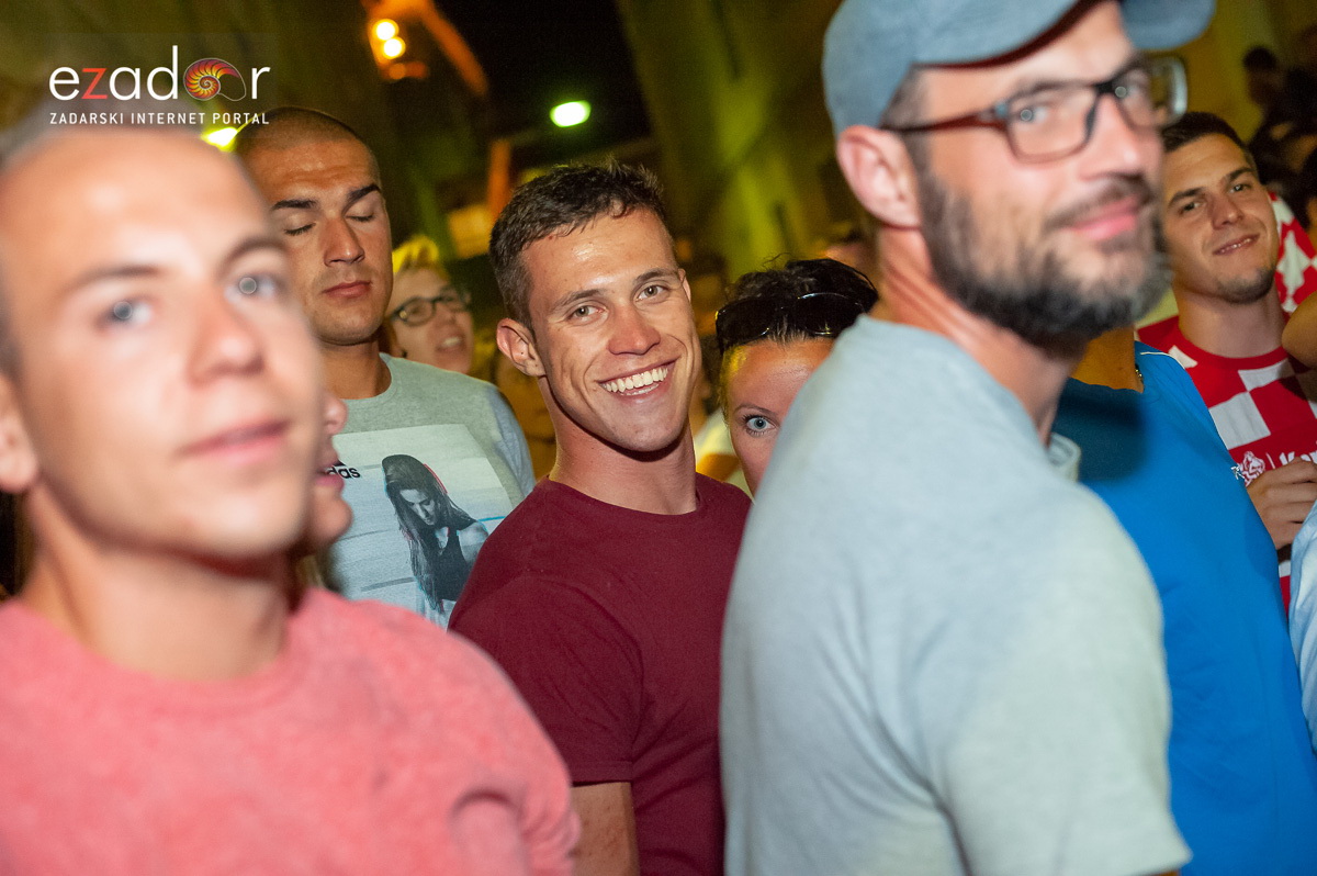 Zadar je gorio: Velika fešta nakon plasmana Vatrenih u finale Svjetskog prvenstva