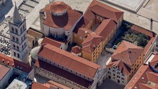 Zadar iz zraka, zračna panorama