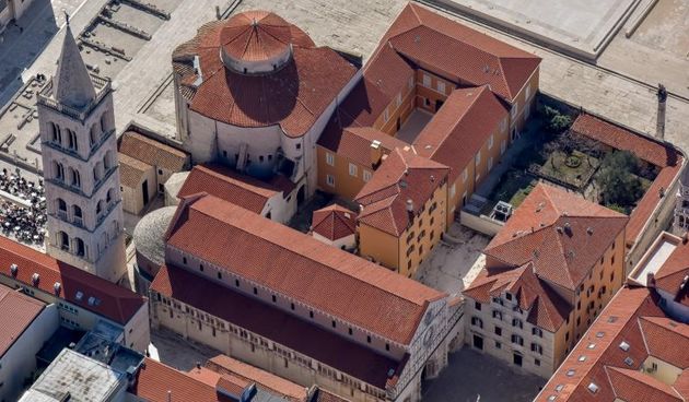 Zadar iz zraka, zračna panorama