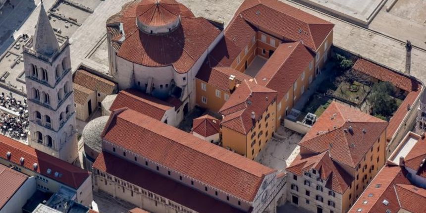 Zadar iz zraka, zračna panorama Zadar iz zraka, zračna panorama