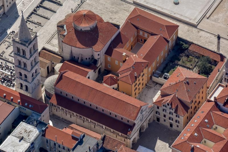 Zadar iz zraka, zračna panorama