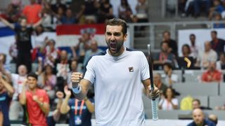 Davis Cup: Ivan Dodig/Marin Čilić – Nicolas Mahut/Pierre-Hugues Herbert 3-1. Photo. Hrvoje Jelavić/PIXSELL