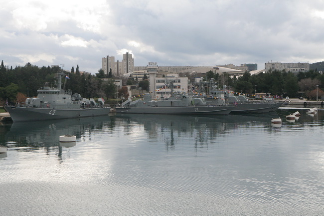 Svečanost imenovanja raketnih topovnjača Vukovar i Dubrovnik