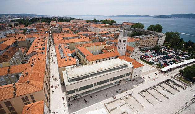 Kalelarga s zvonika svete Stošije, (Foto:Saša Čuka)